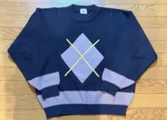 レノマ　ネイビー　セーター　トップス　メンズ