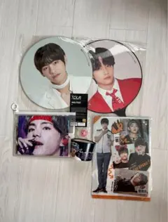 BTS V テテ　団扇　スローガン