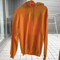 Champion オレンジ パーカー