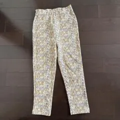 petit main 花柄フルレングスパンツ 110