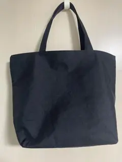 ブラック トートバッグ ジッパー付き