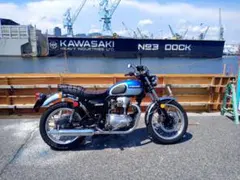 岩手発 W650 ワイバンクラシック付、車検2年付けます、タイヤ前後新品 