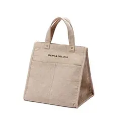 【新品】DEAN & DELUCA リネンマーケットトートバッグ Sサイズ