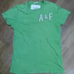 アバクロAbercrombie & Fitch胸ロゴTシャツS(レディース)中古