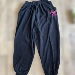 (^-^)Anap Girl*ブラックパンツ150〜160㌢*