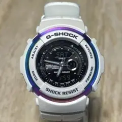 【レアモデル未使用極美品】G-SHOCK G-306X パールホワイト×オーロラ