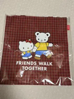 s*♡様 ファミリアfamiliar キティ　トートバッグ　赤