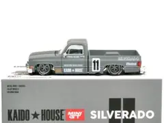 MINI GT 街道ハウス　シボレー シルバラード デューリー　チェイス MINI GT 1/64 (ダイキャスト製) シボレー シルバラード デューリー