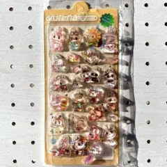 ラブブ♡labubu　ウォーターシール　うるちゅるシール　ボンボン　シール