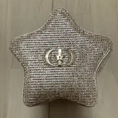 Dior ディオール ノベルティ 星型ポーチ ゴールドラメ スターチャーム付