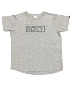ロキシー ROXY 半袖 Tシャツ グレー ロゴプリント Mサイズのサムネイル