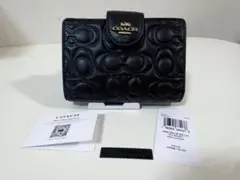 【新品・正規品】コーチ 2つ折り財布