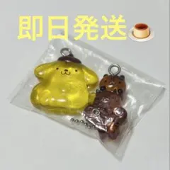 【サンリオキャラクターズなかよしドロップチャーム】ポムポムプリン＆チームプリン