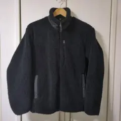 UNIQLO Mサイズ 防風アウターフリースジャケット ブラック