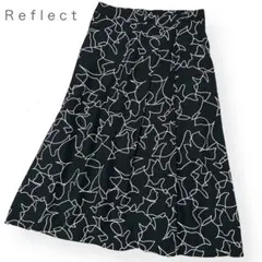 美品 Reflect 洗える プリント スカート 11 ワールド レディースのサムネイル