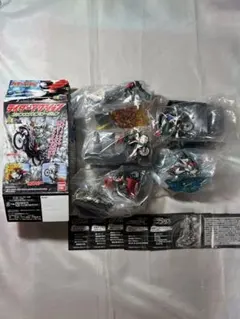 ライダーアクション　マシンエクスプロージョン　5種コンプリートのサムネイル