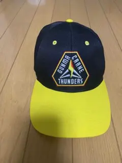GUNMA CRANE THUNDERS キャップ ネイビー/イエロー