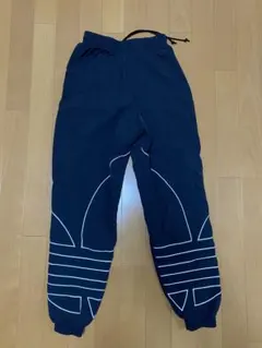 adidas ブラックジャージパンツ xs(s)