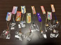 13.ご当地 ハローキティ ストラップ 根付け 10個まとめて