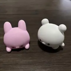 カプセルトイ かわいいキャラクター ピンク ホワイト