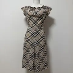 BURBERRY BLUELABEL キャミソール ベルト プリーツ ワンピース - メルカリ
