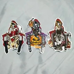 ビーサイドレーベル　ステッカー　sick　①　赤ずきん