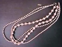 クードシャンス　ネックレス　パール調　3WAY　COUP DE CHANCE