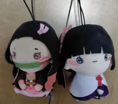 鬼滅の刃 もちぴこマスコット 栗花落カナヲ　ねずこ