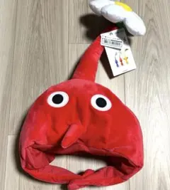 J*t様 ピクミン なりきり帽子 赤のサムネイル