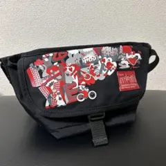 【美品】Manhattan Portage メッセンジャーバッグ 黒 LOVE