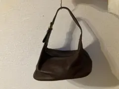 coach オールドコーチ　ブラウン レザー ハンドバッグ