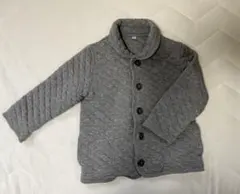 無印　キッズ　上着　キルティング　ブルゾン　ジャケット　100