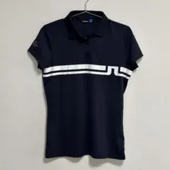 J.LINDEBERG ポロシャツ Mサイズ ネイビー ゴルフ