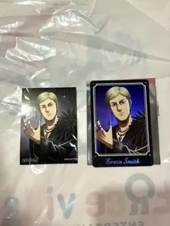 進撃の巨人　エルヴィン　キラキラカード レイヴンブレイド