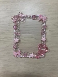 ピンク色ホイップデコ