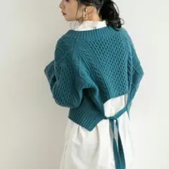 ローリーズファーム★新品７Ｇイタリーバックリボンプルオーバー