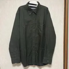 GRAND PHASE グランドフェイズ　ボタンダウンシャツ　カーキ　XL