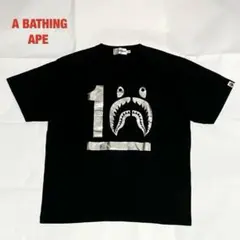 【希少】A BATHING APE　シャークTシャツ　10周年記念　ZOZO限定