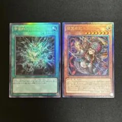 遊戯王 宇宙的ハリケーン 精霊世妃 ドリアード レリーフ 2枚セット