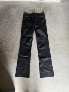 h&m ブーツカットハイデニム ブラック EUR34