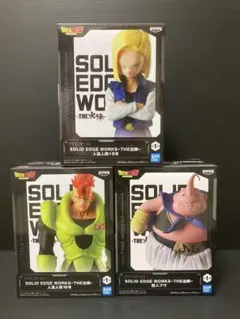 ドラゴンボールZ プライズ THE出陣 人造人間16号 18号 魔人ブウ