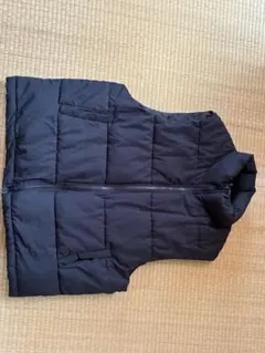 黒　ダウンベスト　WEGO