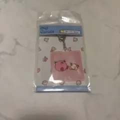 カービィ　play with waddle dee プレートキーホルダー