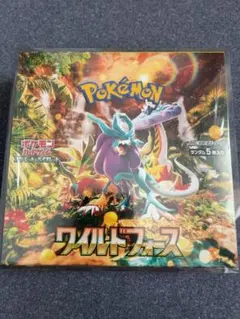 ポケモンカードゲーム ワイルドフォースBOXシュリンク・ケース付き