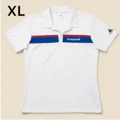 le coq sportif ルコックスポルティフ 半袖ポロシャツ ホワイトXLのサムネイル