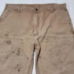 Carhartt ダック地 カットオフ ダブルニーショートパンツ USA製 古着