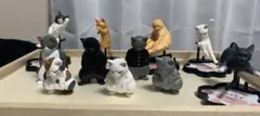 猫フィギュア 体セット