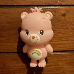 ケアベア ピンク キーホルダー