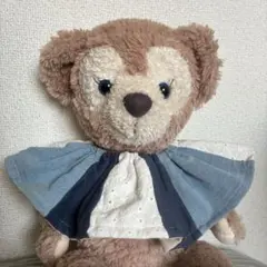 パッチワーク　スタイ　デニム　レース　フリルスタイ　ハンドメイド