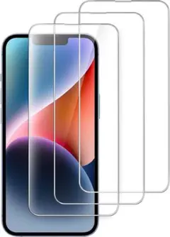 iPhone14Plus 6.7インチ用 保護フィルム 9H強化ガラスフィルム